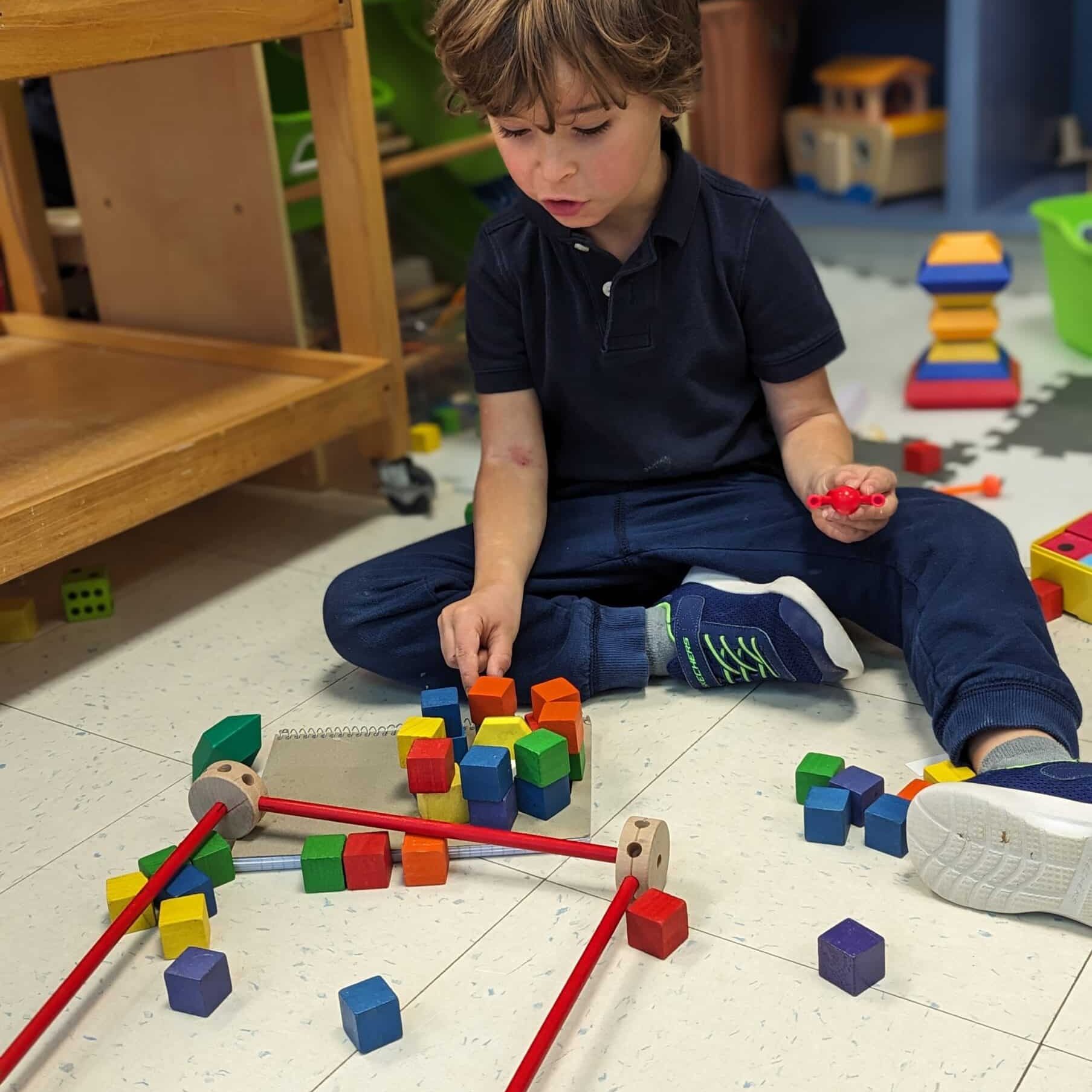 Creating space to play while learning in Kindergarten
