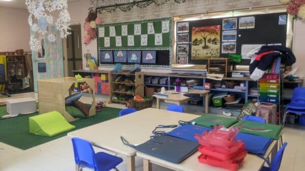 Kidergarten classroom